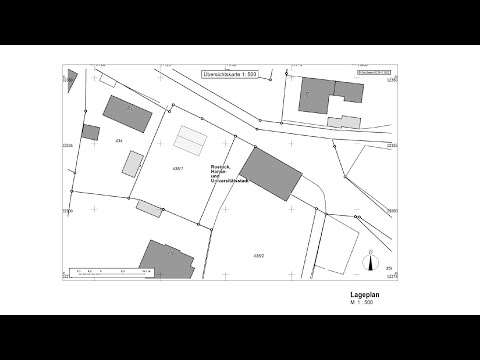 Revit - Lageplan mit Flurkarte