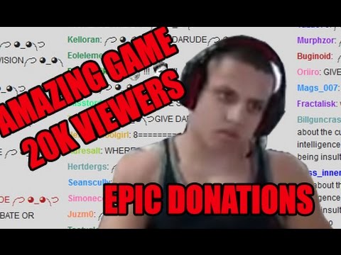 TYLER1 DRAVEN GAME WITH 20K VIEWERS FULL GAMEPLAY