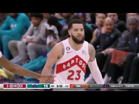 Fred VanVleet | THREE POINT Pull Up Jumper Going Left | RAPTORS 22-23