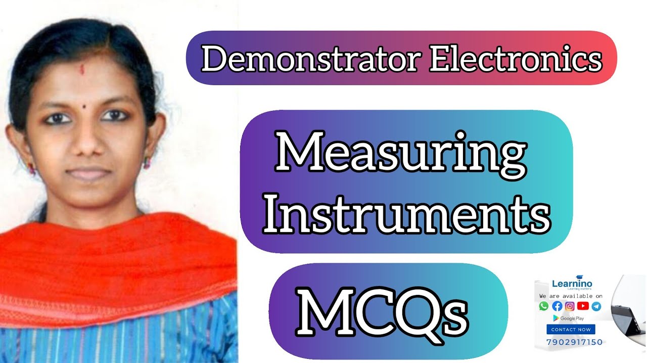 ELECTRONIC MEASURING INSTRUMENTS revision MCQ