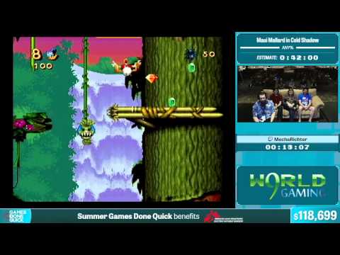 Maui Mallard in Cold Shadow by MechaRichter in 34:51 - SGDQ2015