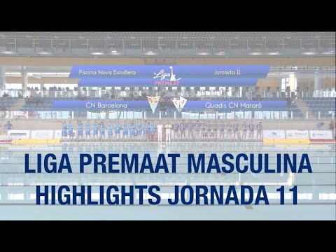 Resumen Partido de la Jornada 19/20  C.N. Barcelona - CN Mataró Jornada 11 (M)