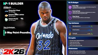 Best *MAGIC* Shaquille O'Neal Build in NBA 2K26