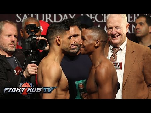 Amir Khan vs. Devon Alexander- Full Video- Full Weigh In + Face Off