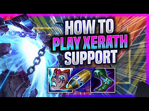 LEARN HOW TO PLAY XERATH SUPPORT LIKE A PRO! | Challenger Plays Xerath Support vs Pyke!  Season 2023