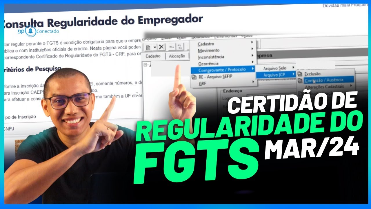 CERTIDÃO DE REGULARIDADE DO FGTS - COMO EMITIR A PARTIR DE MARÇO 2024
