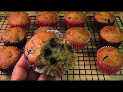 Blueberry Banana Muffins