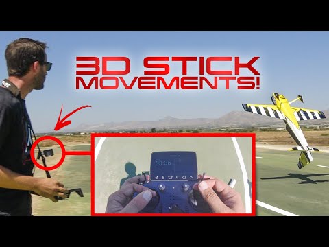 STICK MOVEMENTS! Full 3D flight, dual cameras!