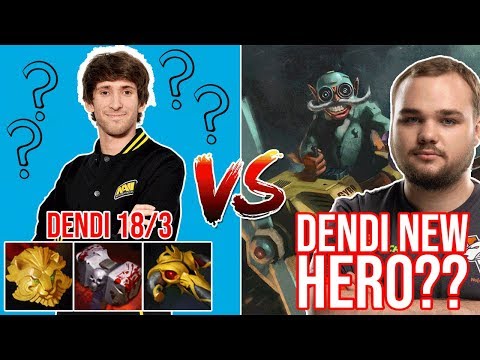 Dendi Spamming New Hero. 18 Kill VS No[O]ne Gyro.