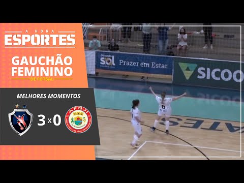 MELHORES MOMENTOS | ALAF 3 x 0 AFSJI | GAUCHÃO FEMININO DE FUTSAL