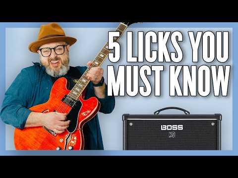 5 Guitar Licks Every Player Must Know (Beginner-Friendly!)