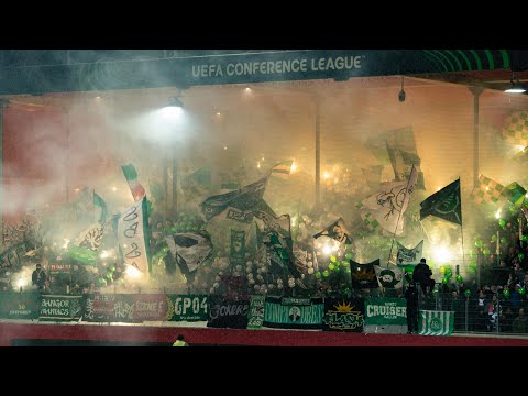 FC Heidenheim 1:1 FC St. Gallen 19.12.2024 (Pyroshow & Support)