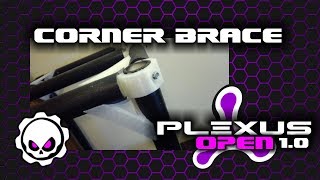 PLEXUS 1 - Corner Brace - eliminates all flex in your PVC structures