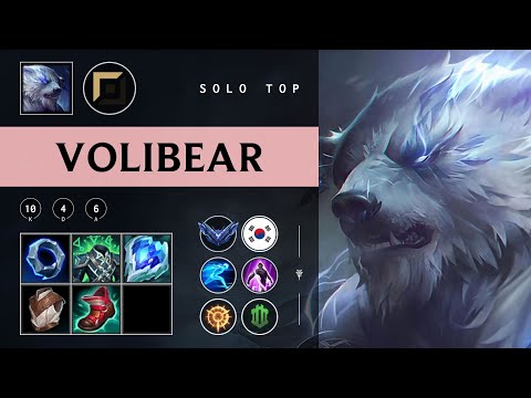 Volibear Top vs Malphite - KR Diamond Patch 25.23