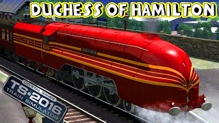LMS Coronation Class "Duchess of Hamilton" Loco Add-On Gameplay - TS2016 PC HD