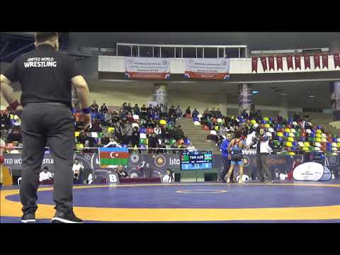 Bronze FS - 57 kg: Rozgeldi Seyidov (TKM) - Əfqan Xaşalov (AZE)