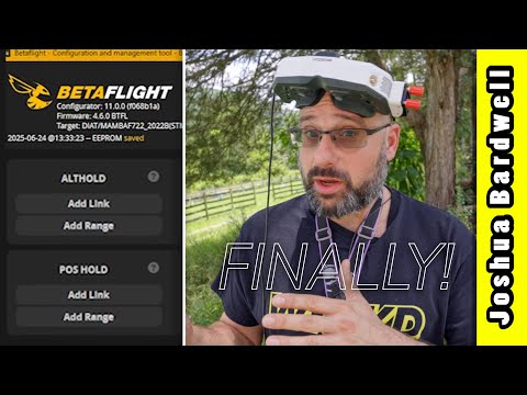 Betaflight 4.6 / 2025-12 POSHOLD / ALTHOLD setup guide