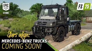  Farming Simulator 25 | Mercedes-Benz Trucks Pack