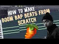 HOW TO MAKE HARD OLD SCHOOL BEATS FROM SCRATCH FL Studio Tutorial