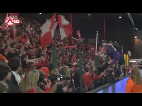 Feestvreugde na behalen Play-Off 1