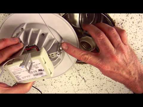 How to install our adjustable LED retrofit trim into 5