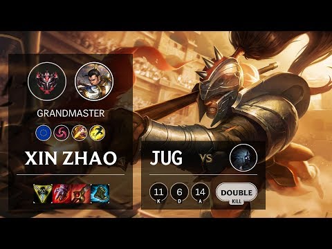 Xin Zhao Jungle vs Kindred - EUW Grandmaster Patch 10.12