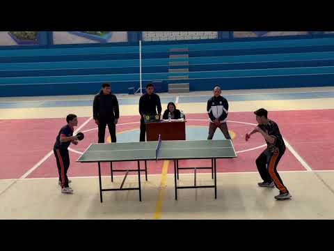 Tenis de mesa categoría C varones Cutervo Cajamarca Perú 