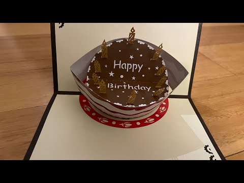 Birthday Pop up card | beautiful