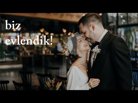 VLOG | Biz Evlendik!