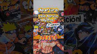 Apertura caja NARUTO MYTHOS TCG🔥 #naruto #narutotcg #packopenning #narutocards #tcg