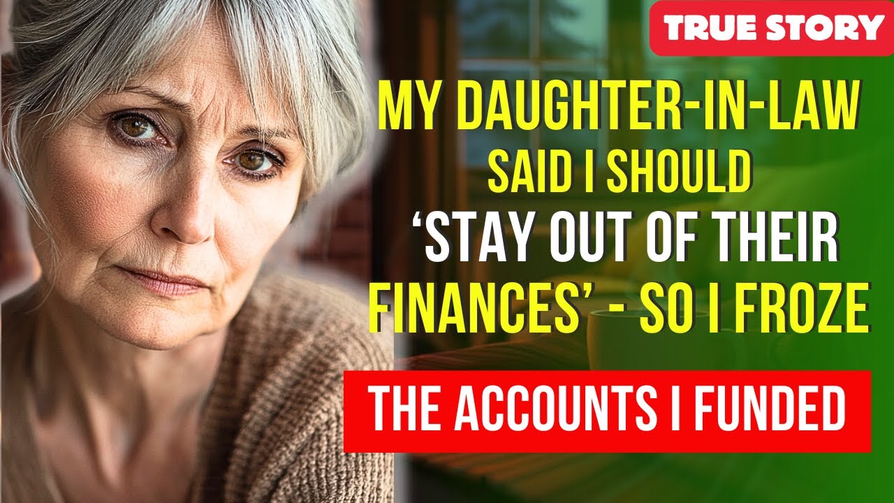 A TRUE STORY FROM COLORADO 👩‍🦳💘 My Daughter-In-Law Said I Should ‘Stay Out of Their Finances’ — So I