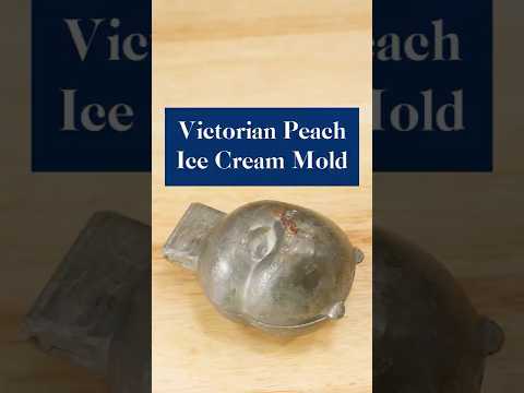 Using A Victorian Peach Ice Cream Mold