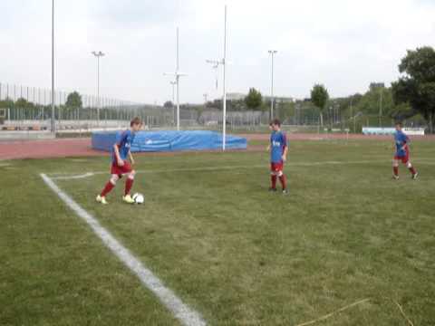 Fussballtraining: Dribbling #1 - Finten - Technik