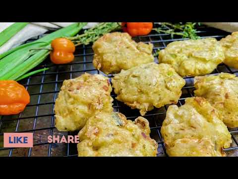 Bajan (F)ish Cakes || (Salt"ish Fritters) || VEGAN GLUTEN-FREE \\ MADE WITHOUT FISH