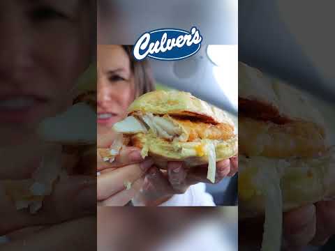 Trying Culver’s Fish Sandwich