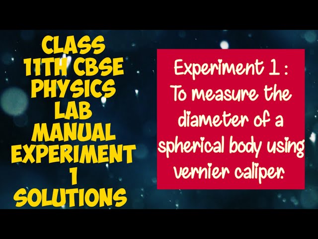 Vídeo relacionado con Physics Lab Manual (English Edition)