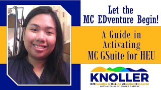 A Guide in Activating MC GSuite for HEU