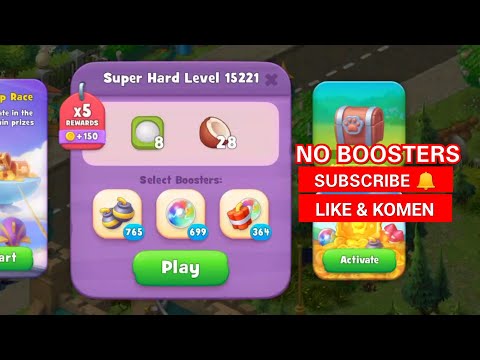 GARDENSCAPES SUPER HARD LEVEL 15221 NO BOOSTERS | MARI MAIN BERSAMA