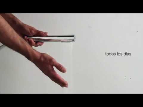 Regadera plegable ahorro de agua WaterDrop