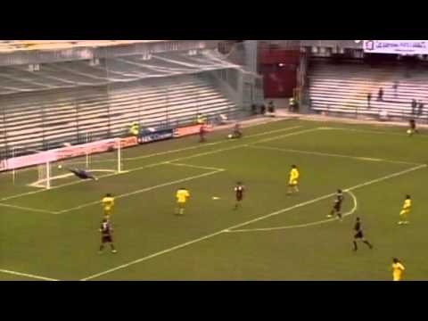 Gol Dino Fava in Salernitana - Verona 2 - 1 07/11/2010
