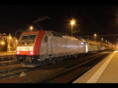Bahnverkehr in Erstfeld und Rotkreuz am 5.2.11 - Veolia im Schubdienst