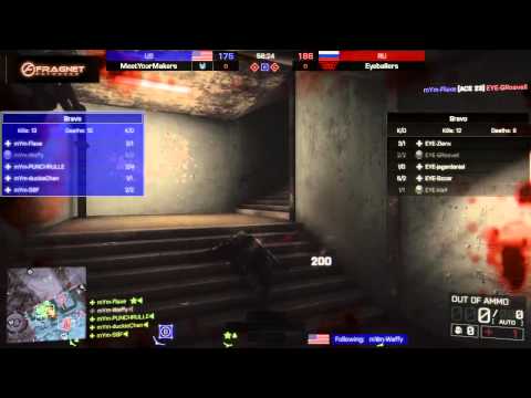 MeetYourMakers vs Eyeballers Map 1 - Group B - Dreamhack Winter 2013 - Battlefield 4