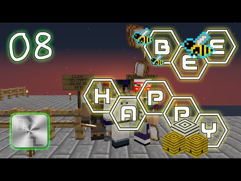 Minecraft Mod Pack Bee Happy - Episode 8 - Botanic Bee