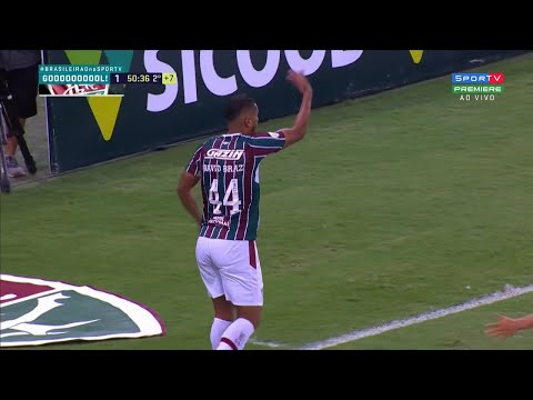 Gol de David Braz - Fluminense 1 x 0 Sport - Brasileirão 2021