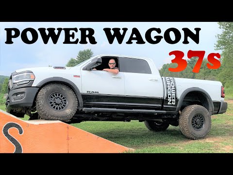 2020 Ram 2500 Power Wagon 4x4 Off Road 37 Inch Tires BF Goodrich All Terrain KO2 AEV Salta Wheels
