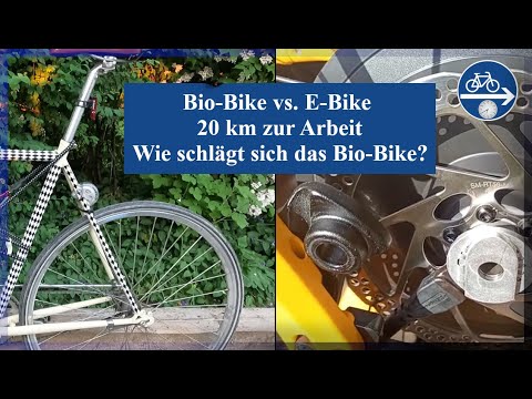 Bio-Bike vs E Bike - 20 km Arbeitsweg