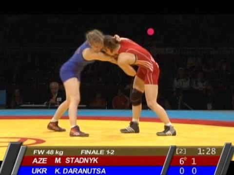 Güləş, Dortmund. Mariya Stadnik (-48 kq) üçüncü dəfə Avropa çempionu olur