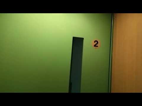 Kone M/rectangular tr. elevator/lift at Jaakobintie 1B, Muurola, Finland