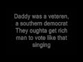 Alabama- Song Of The South (Lyrics)