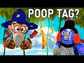 Gorilla Tag VR But Competitive Poop Throwing??? (Monkey See Monkey Doo Doo Oculus Quest 2)